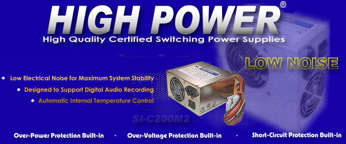 HIGH POWER PSU have many standard features built-in and are safe to operate.  Click here to enter site.  Then click Standard Features to learn more about standard features.